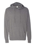 Independent Trading Co. Unisex Lightweight Hooded Pullover T-Shirt SS150J