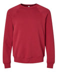 BELLA + CANVAS Unisex Sponge Fleece Raglan Crewneck Sweatshirt 3901