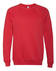 BELLA + CANVAS Unisex Sponge Fleece Raglan Crewneck Sweatshirt 3901