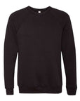 BELLA + CANVAS Unisex Sponge Fleece Raglan Crewneck Sweatshirt 3901