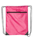 Liberty Bags Zippered Drawstring Backpack 8888