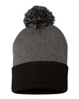 Sportsman 12" Pom-Pom Cuffed Beanie SP15
