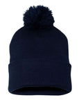 Sportsman 12" Pom-Pom Cuffed Beanie SP15