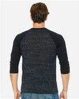 BELLA + CANVAS Unisex Three-Quarter Sleeve Baseball Tee 3200