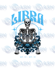 22x48 Inches Libra Zodiac Gang sheet