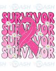 22x48 Inches Breast Cancer Awareness Gang sheet
