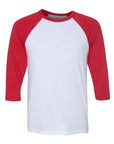 BELLA + CANVAS Unisex Three-Quarter Sleeve Baseball Tee 3200