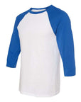 BELLA + CANVAS Unisex Three-Quarter Sleeve Baseball Tee 3200
