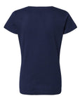 LAT Women's Fine Jersey V-Neck Tee 3507