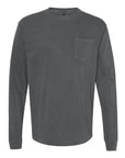 Comfort Colors Unisex Garment-Dyed Heavyweight Long Sleeve Pocket T-Shirt 4410