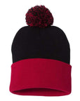 Sportsman 12" Pom-Pom Cuffed Beanie SP15