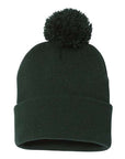Sportsman 12" Pom-Pom Cuffed Beanie SP15