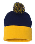 Sportsman 12" Pom-Pom Cuffed Beanie SP15