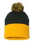Sportsman 12" Pom-Pom Cuffed Beanie SP15