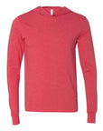 BELLA + CANVAS Unisex Jersey Hooded Long Sleeve Tee 3512