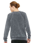 BELLA + CANVAS Unisex Sponge Fleece Raglan Crewneck Sweatshirt 3901