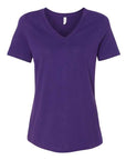 BELLA + CANVAS Women’s Relaxed Jersey V-Neck Tee 6405
