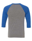 BELLA + CANVAS Unisex Three-Quarter Sleeve Baseball Tee 3200