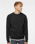 Independent Trading Co. Unisex Special Blend Raglan Crewneck Sweatshirt PRM30SBC