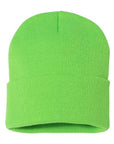 Sportsman 12" Solid Cuffed Beanie SP12
