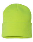 Sportsman 12" Solid Cuffed Beanie SP12