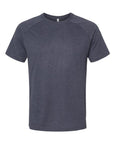 BELLA + CANVAS Men's Heather CVC Raglan Tee 3201