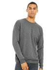 BELLA + CANVAS Unisex Sponge Fleece Drop Shoulder Crewneck Sweatshirt 3945