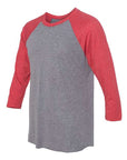 Next Level Unisex Triblend Three-Quarter Raglan T-Shirt 6051