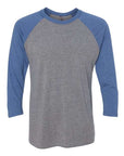 Next Level Unisex Triblend Three-Quarter Raglan T-Shirt 6051