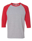 Gildan Unisex Heavy Cotton™ Raglan Three-Quarter Sleeve T-Shirt 5700