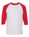 Gildan Unisex Heavy Cotton™ Raglan Three-Quarter Sleeve T-Shirt 5700
