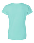 LAT Women's Fine Jersey V-Neck Tee 3507