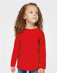 Rabbit Skins Toddler Fine Jersey Long Sleeve Tee 3302