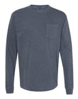 Comfort Colors Unisex Garment-Dyed Heavyweight Long Sleeve Pocket T-Shirt 4410