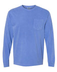 Comfort Colors Unisex Garment-Dyed Heavyweight Long Sleeve Pocket T-Shirt 4410
