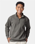 Comfort Colors Unisex Garment-Dyed Quarter-Zip Sweatshirt 1580