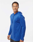 Badger Unisex B-Core Hooded Long Sleeve T-Shirt 4105