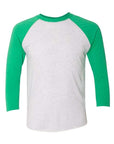 Next Level Unisex Triblend Three-Quarter Raglan T-Shirt 6051