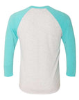 Next Level Unisex Triblend Three-Quarter Raglan T-Shirt 6051