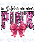 22x48 Inches Breast Cancer Awareness Gang sheet