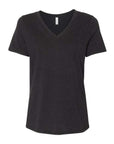 BELLA + CANVAS Women's Relaxed Heather CVC V-Neck Tee 6405CVC