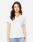 BELLA + CANVAS Women's Relaxed Triblend V-Neck Tee 6415