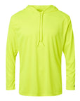 Badger Unisex B-Core Hooded Long Sleeve T-Shirt 4105