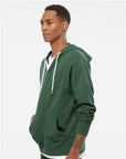 Independent Trading Co. Unisex Lightweight Full-Zip Hooded Sweatshirt AFX90UNZ