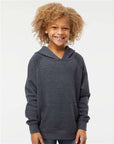Independent Trading Co. Youth Lightweight Special Blend Raglan Hooded Sweatshirt PRM15YSB
