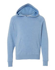 Independent Trading Co. Youth Lightweight Special Blend Raglan Hooded Sweatshirt PRM15YSB