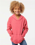 Independent Trading Co. Youth Lightweight Special Blend Raglan Hooded Sweatshirt PRM15YSB