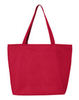 Q-Tees 25L Zippered Tote Q611