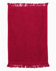 Q-Tees Fringed Fingertip Towel T100