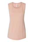 BELLA + CANVAS Women's Flowy Scoop Muscle Tank 8803
